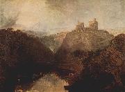 Joseph Mallord William Turner Castle von Kilgarran am Twyvey oil painting reproduction